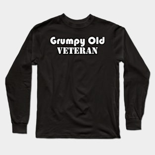 Grumpy Old Veteran Long Sleeve T-Shirt